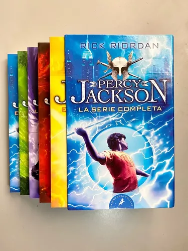 Libro Percy Jackson y los Dioses del Olimpo - la Serie Completa: (Pack Con: El  Ladrón del Rayo