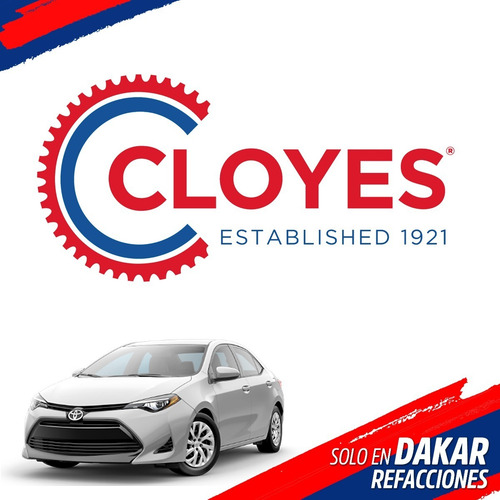 Guía De Distribución Toyota Corolla 1.8lts 2009-2020 Cloyes