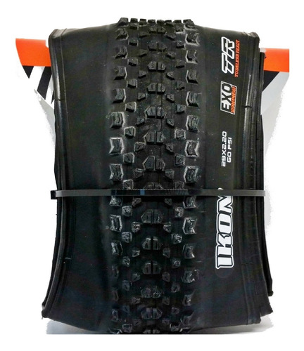 Pneu Maxxis Ikon Mtb 29er Kevlar 29 X 2.2 Tubeless Exo Preto