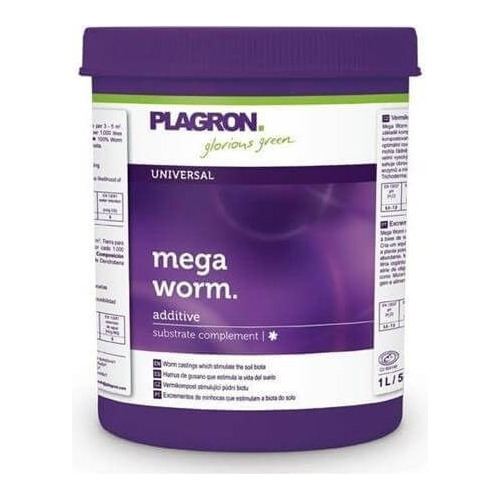 Mega Worm Plagron 1lt / Growlandchile