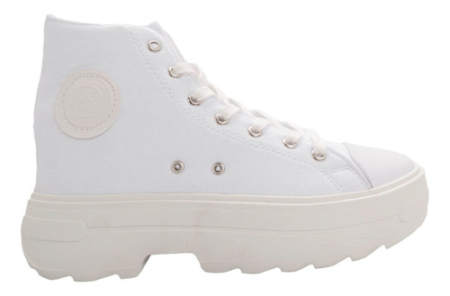 Tenis Bota Blancos Para Mujer Dorothy Gaynor