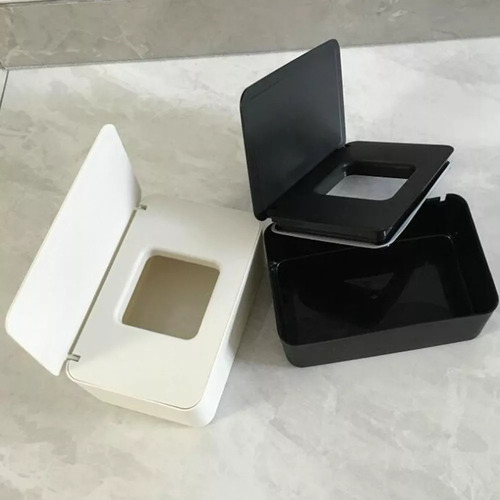 Soporte Para Toallitas Húmedas, Caja De Almacenamiento, Tapa