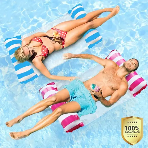Hamaca De Agua Inflable Flotante Para Cama, Hamaca De Agua 4 En 1 Hamaca Tumbona Vagabundo Sillin De Ejercicio Para Piscina Playa Y Mar Hamaca De Agua Inflable Flotante Para Cama, Hamaca De Agua 4 En 1 Hamaca Tumbona Vagabundo Sillin De Ejercicio Para Piscina Playa Y Mar