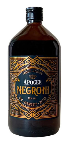 Gin Apogee Negroni 1 Litro