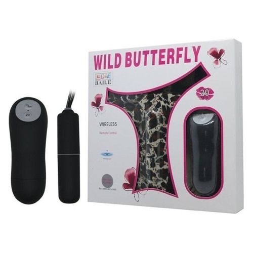 Calzón Con Vibrador A Distancia Wild Butterfly