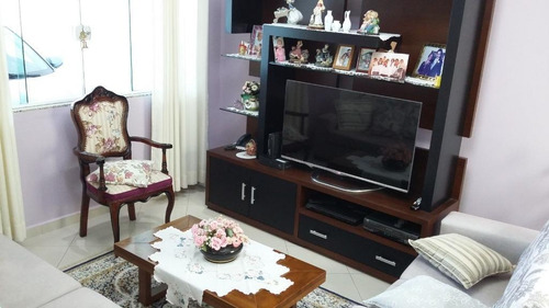 Sobrado Com 3 Dormitórios À Venda, 200 M² - Vila Scarpelli - Santo André/sp - So20219