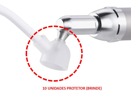 Jateador Microjato De Oxido De Aluminio Com Água Biomimetica