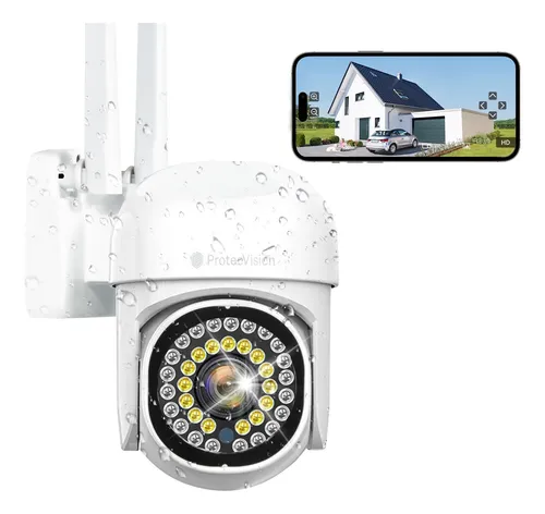 Cámara De Seguridad Exterior Wifi 2mp 1080p 36luces