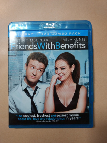 Friends With Benefits Blu Ray+dvd Timberlake Kunis