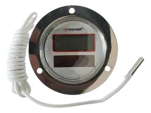 Termometro Digital -50ºc / 70ºc Rd-60 Para Empotrar Eve _