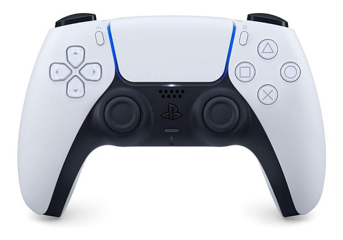 Imagen 1 de 7 de Control joystick inalámbrico Sony PlayStation DualSense CFI-ZCT1 white y black