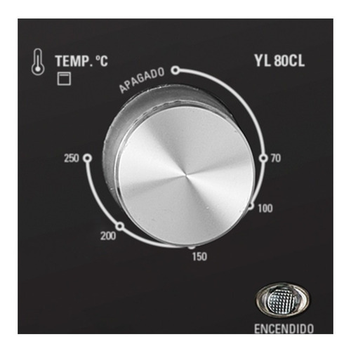 Imagen 5 de 6 de Horno De Mesa Eléctrico Yelmo Yl-80cl Acero Inox 80l 220v Pc