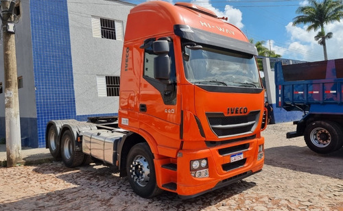 Imagem 14 de 15 de Iveco Hi-way 440 6x2 Ano 2018/2019 Cavalo Trucado
