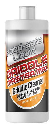 Griddle Master Max - Potente Limpiador De Parrilla Y Parril.