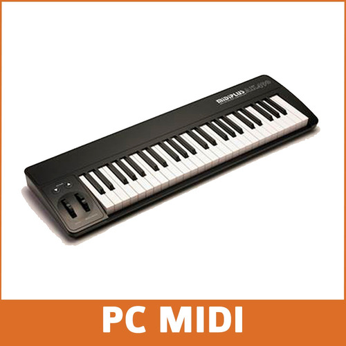 Imagen 3 de 10 de Teclado Midiplus Ak490 Midi Usb 49 Teclas Sensitivas