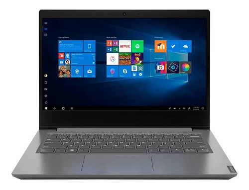 Imagen 1 de 6 de Laptop Lenovo V-Series V14-IIL  iron gray 14", Intel Core i3 1005G1  8GB de RAM 256GB SSD, Intel UHD Graphics G1 1366x768px Windows 10 Pro