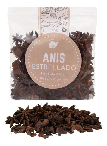 Anis Estrellado X100 Gr - Heredia