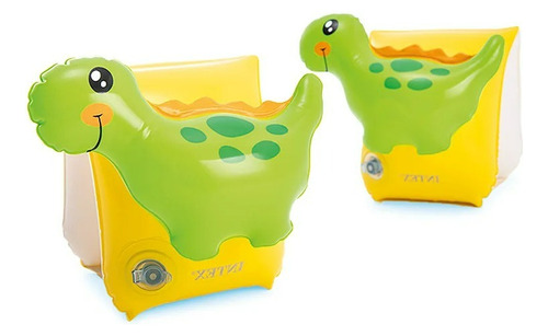 Flotador Inflable Brazo Natación Bebe Niños Dinosaurio Intex