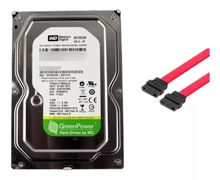 Disco Duro Sata Interno Para Pc De 1 Tera Pull + Cable Sata