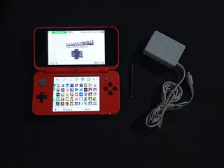 New Nintendo 2ds Xl Rojo Pokémon Poké Ball + Juegos