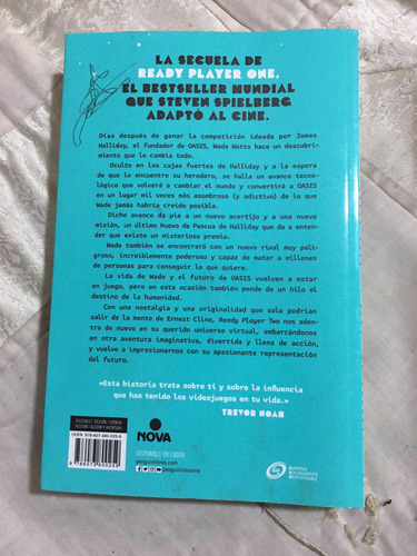 Ready Player Two Autor Ernest Cline Editorial Nova (Usado)