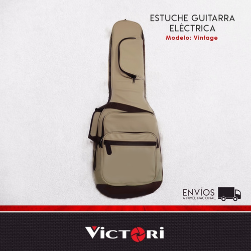 Estuche Para Guitarra Eléctrica, Modelo: Vintage