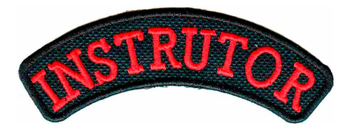 Patch Bordado - Tarja Instrutor Dv80038-04p