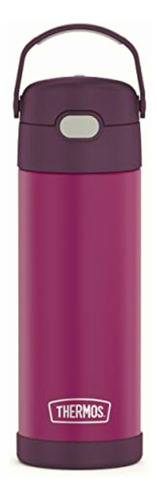 Thermos Funtainer Acero Inoxidable De 16 Onzas, Color Rojo Y