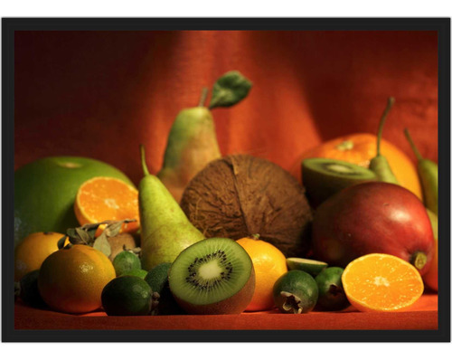 Quadro Decorativo Frutas Decorar Cozinhas Com Moldura G9