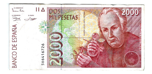 España - Billete 2000 Pesetas 1992 -5v6416726