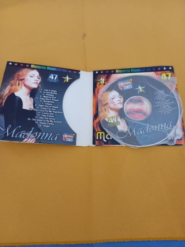 C D Musical - Madonna - Un Cds Con 16 Temas