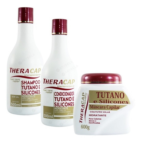 Theracap - Kit Hidratante Tutano E Silicones-