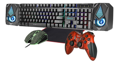 Combo Gamer 5 En 1 Con Joystick Havit Y Parlante Gd22 I Css®