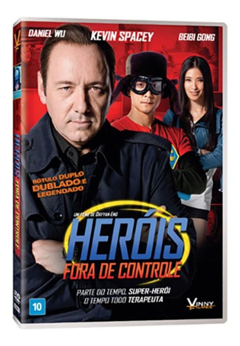 Dvd Heróis Fora De Controle - Kevin Spacey