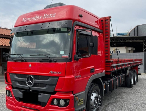 Mercedes Benz Atego 2426 Ano 2017 Carroceria De Madeira