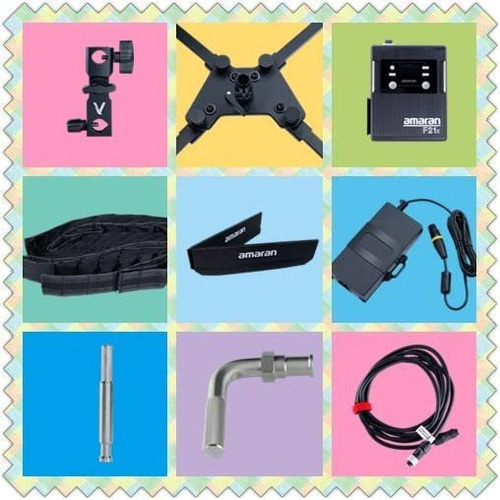 Alfombrilla Led Flexible Bicolor Amaran F21x De Aputure Con