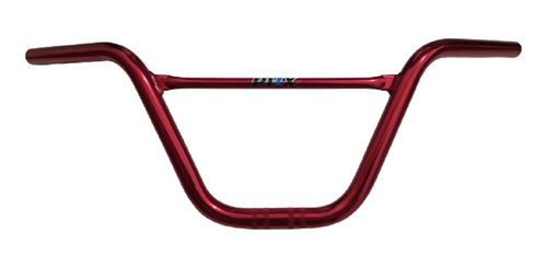 Imagem 1 de 4 de Guidão Soldado Bmx Cross Extra Light Anodizado Vermelho