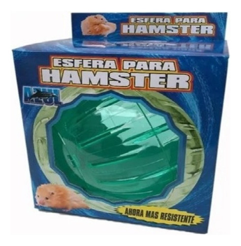 Esfera Para Hamster De 18 Cm Color Verde