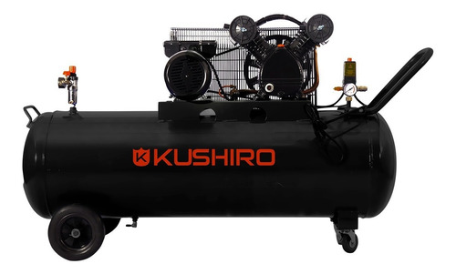 Compresor Aire A Correa Kushiro 200 Litros 3hp Mono K200