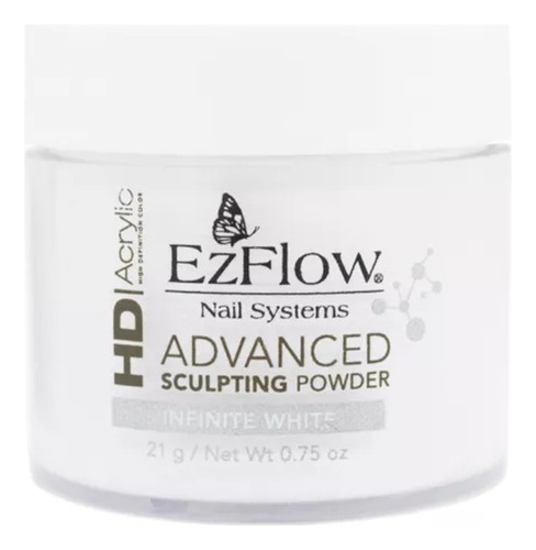 Ezflow Hd Advanced Polímero Infinite White 21g