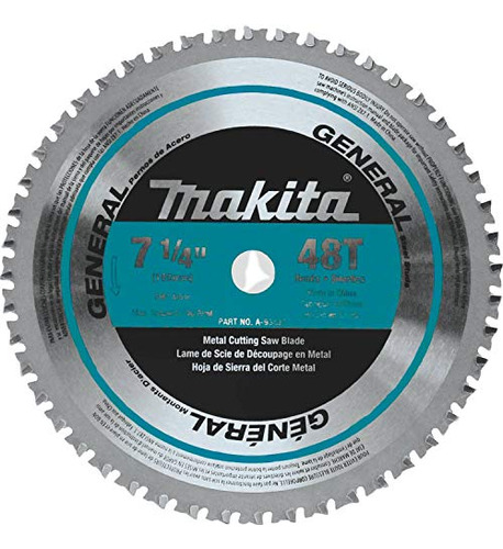 Hoja De Corte De Metal De Carburo Makita A-93837 De 7 1/4 Pu