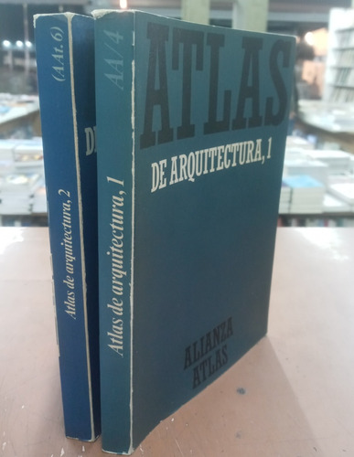 Atlas De Arquitectura (2 Tomos) - Müller Y Vogel - Alianza 