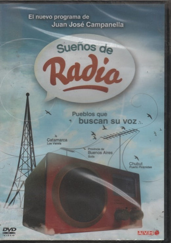 Sueños De Radio - Dvd Nuevo Original Cerrado - Mcbmi