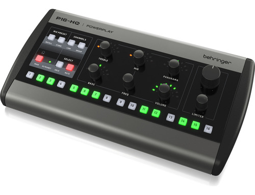 Mixer De Monitoramento Behringer P16-hq C/ 16 Canais
