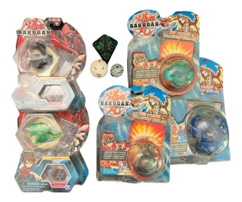 Bakugan Battle Planet  2 Cartelas + Brindes