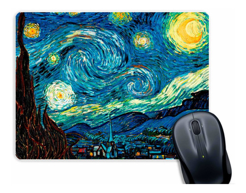 Mouse Pad La Noche Estrellada Vincent Van Gogh