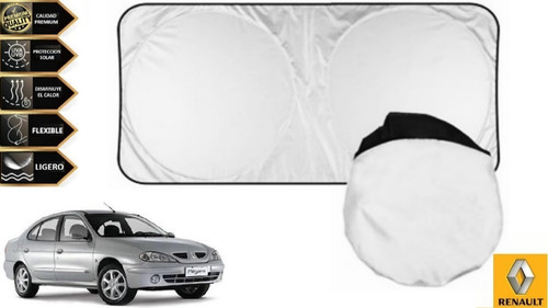 Sunshade Cubresol Con Ventosas Renault Megane 1 1996