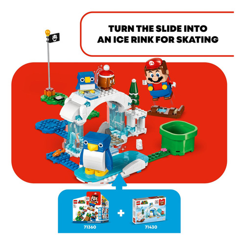 Set De Expansión Lego Super Mario Penguin Family Snow Advent