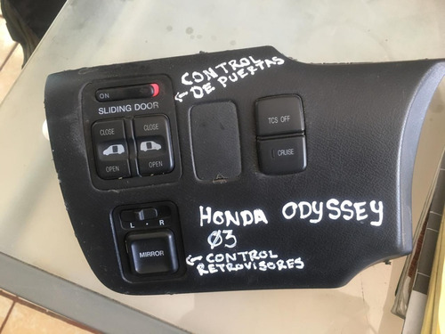 Control De Paneles, Espejo De La Puerta Honda Odiseey 99-04