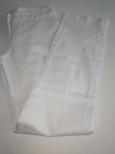 Pantalon Blanco Tarym  Mujer Talle 1  Usado